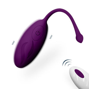 Vibrator - Yoni Egg Sex Toy for Women, Vagina Massage Kegel Trainer, Vibrating Remote Control Egg